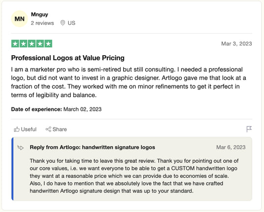 Recenzja Trustpilot