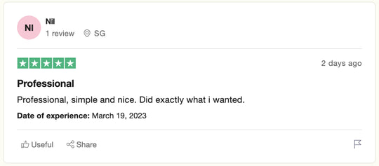 Recenzja Trustpilot