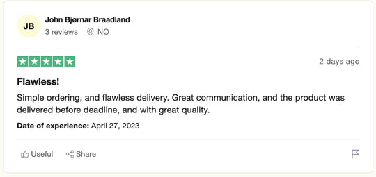 Recenzja Trustpilot
