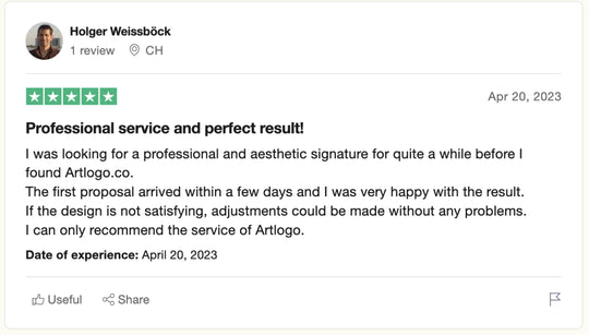 Recenzja Trustpilot
