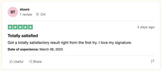 Recenzja Trustpilot